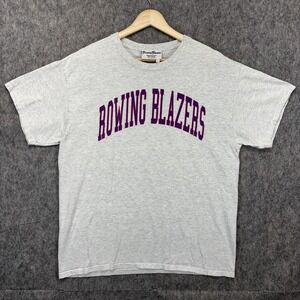 Rowing Blazers T-Shirt Men's Large Short Sleeve Gray Cotton Collegiate